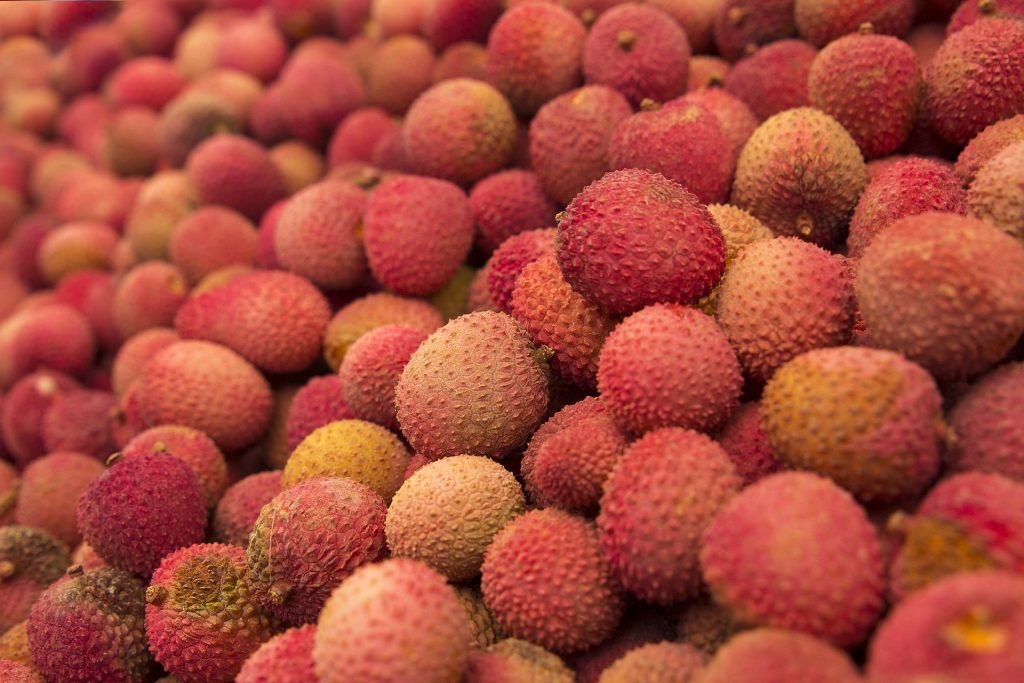 Lychee fruit an office favourite
